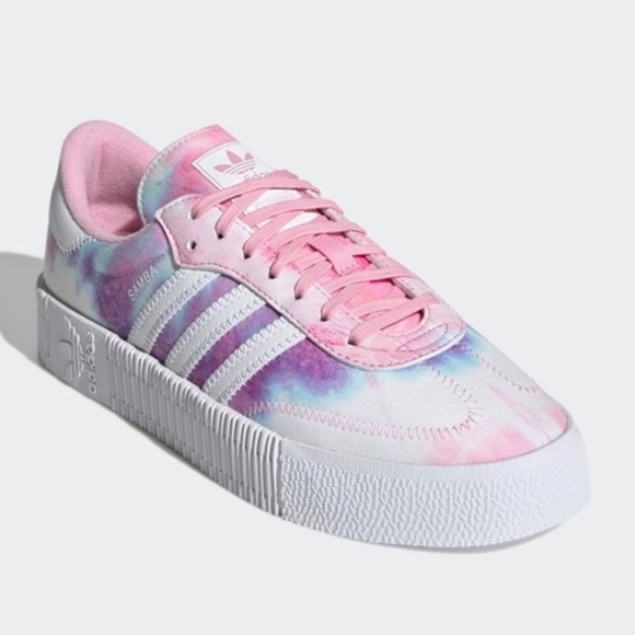 adidas Samba Rose Pink Tie Dye - Picture 1 of 10